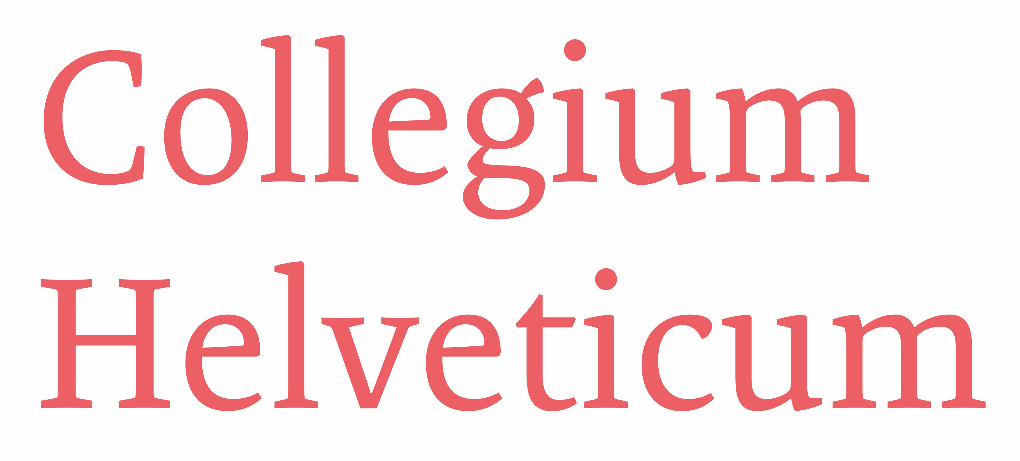 Logo Collegium Helveticum Collegium Helveticum